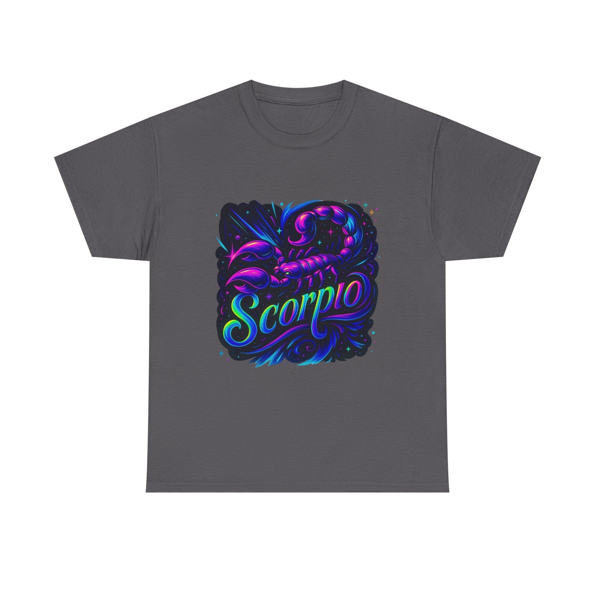 Neon Scorpio Zodiac Tee