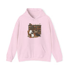 Ghost Reading Book Halloween Hoodie