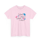 Little Mister Or Little Sister Unisex Tee, Graphic Tee, Gender Reveal Shirt, Boy or Girl T-Shirt, Baby Shower Gift
