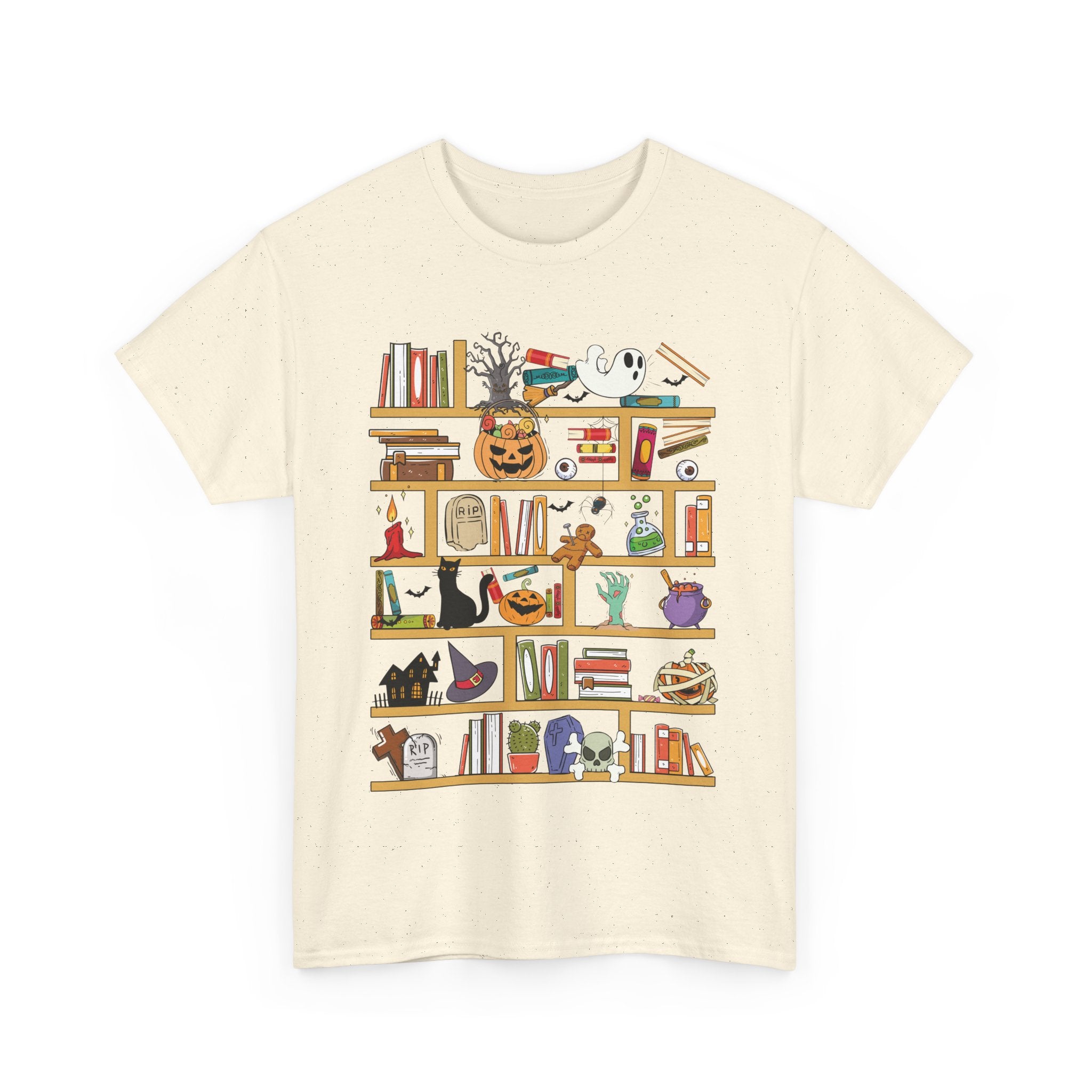 Book Lover Librarian Halloween T-Shirt