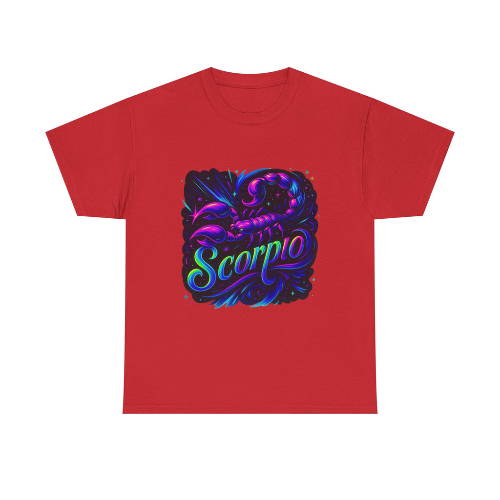 Neon Scorpio Zodiac Tee