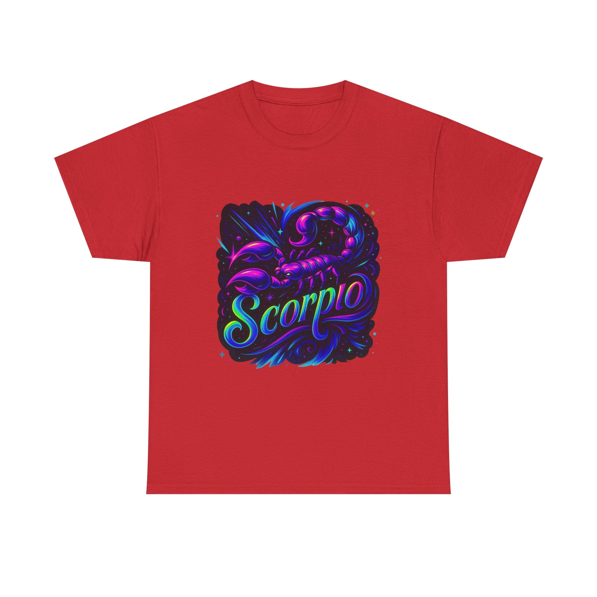 Neon Scorpio Zodiac Tee
