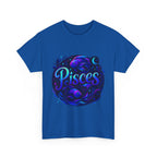 Neon Pisces Zodiac Tee