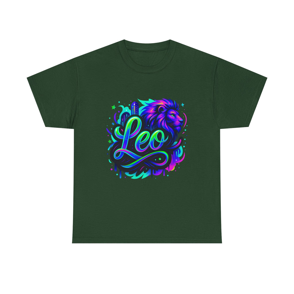 Neon Leo Zodiac Tee