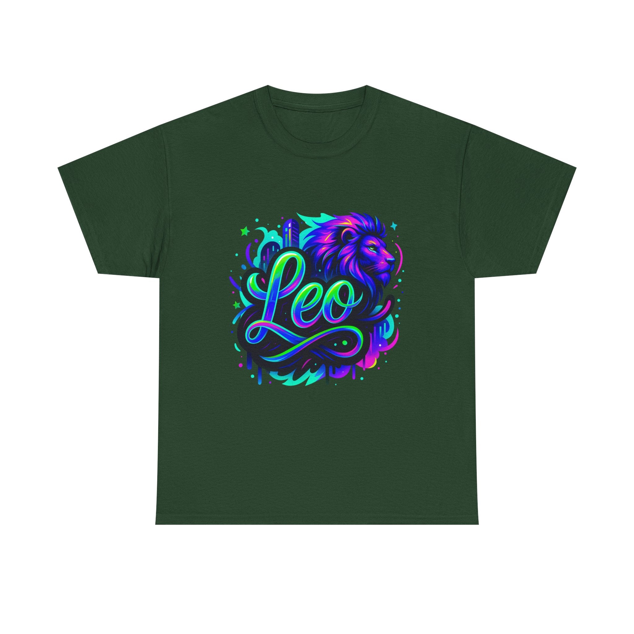 Neon Leo Zodiac Tee