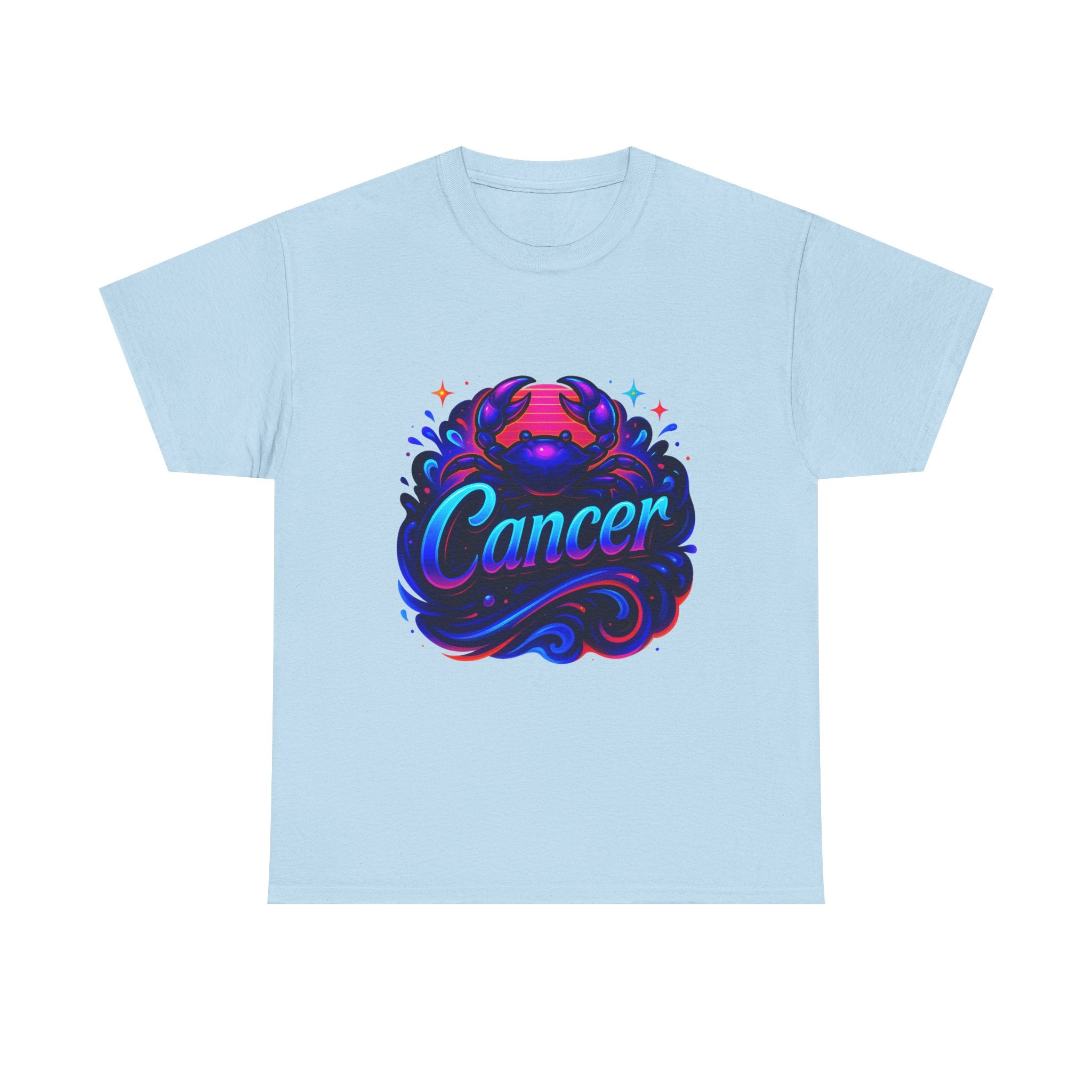 Neon Cancer Zodiac Tee