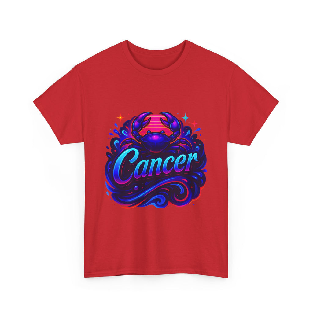 Neon Cancer Zodiac Tee