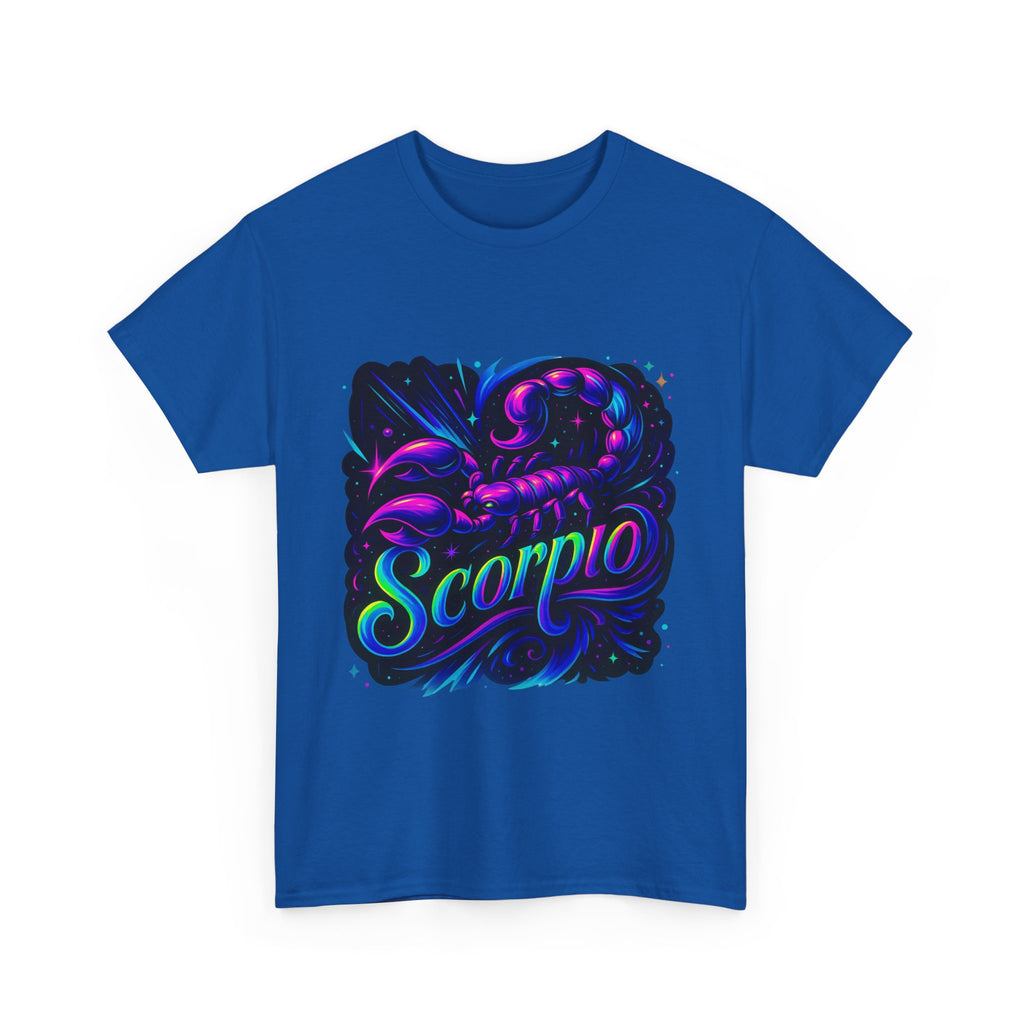 Neon Scorpio Zodiac Tee