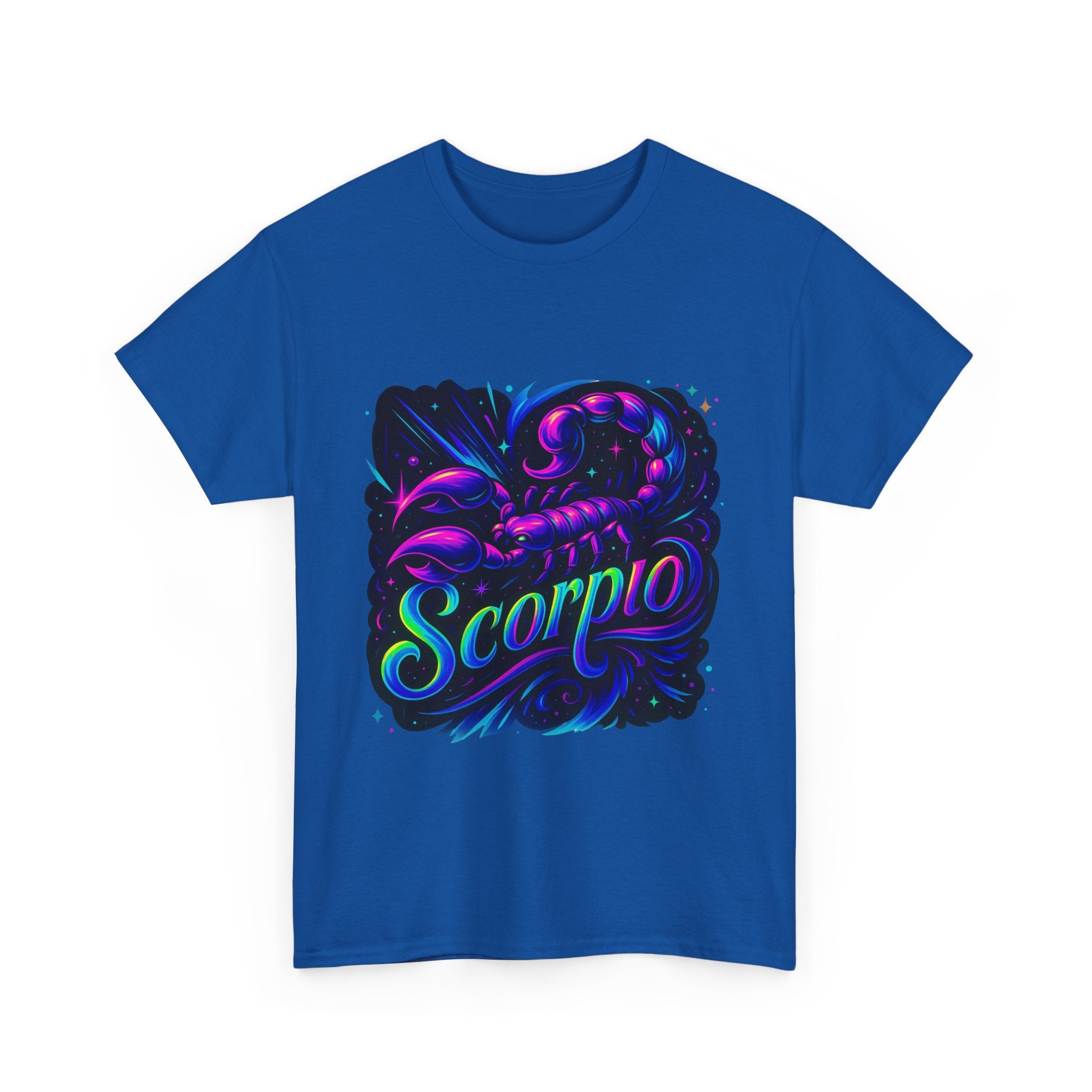 Neon Scorpio Zodiac Tee