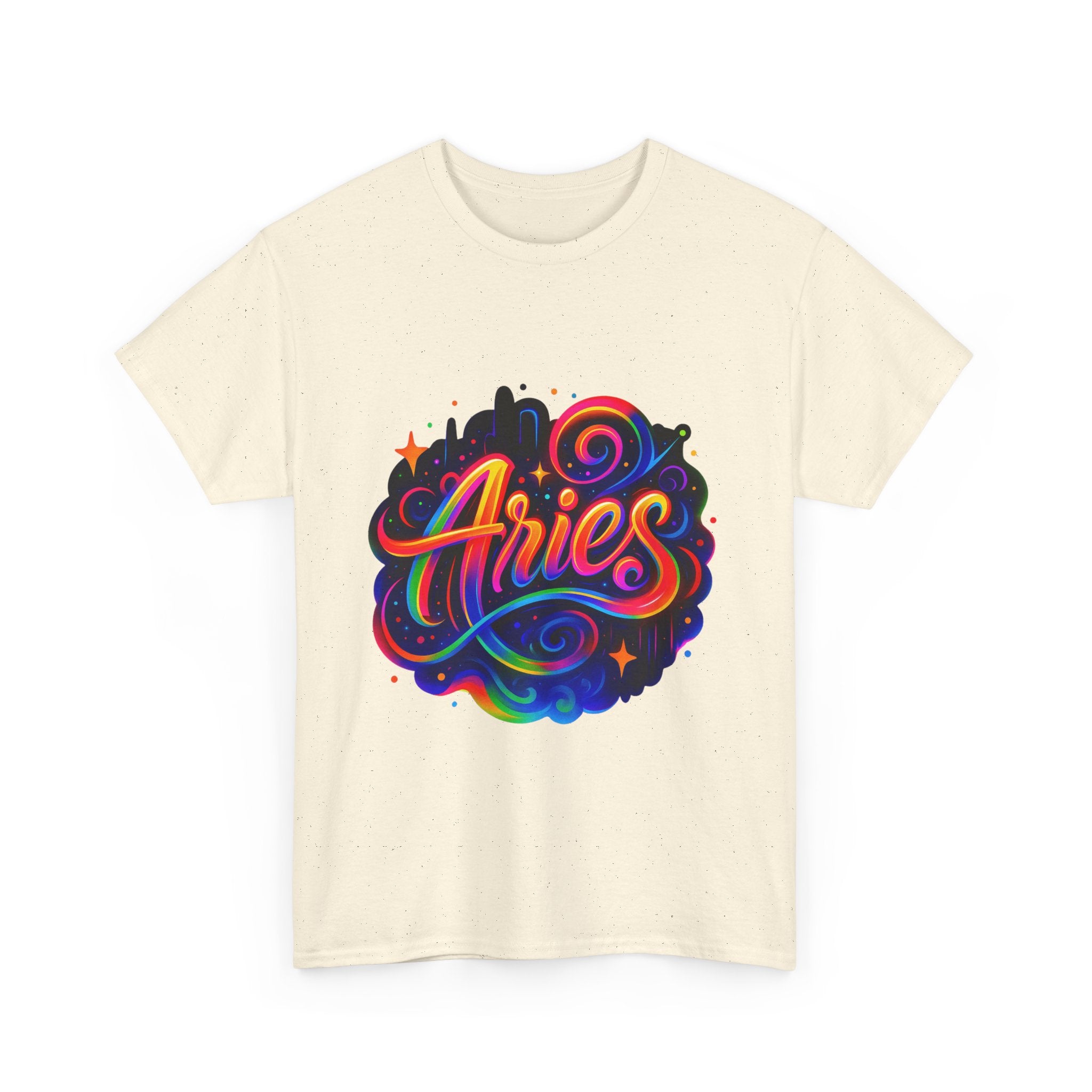 Neon Aries Zodiac Tee