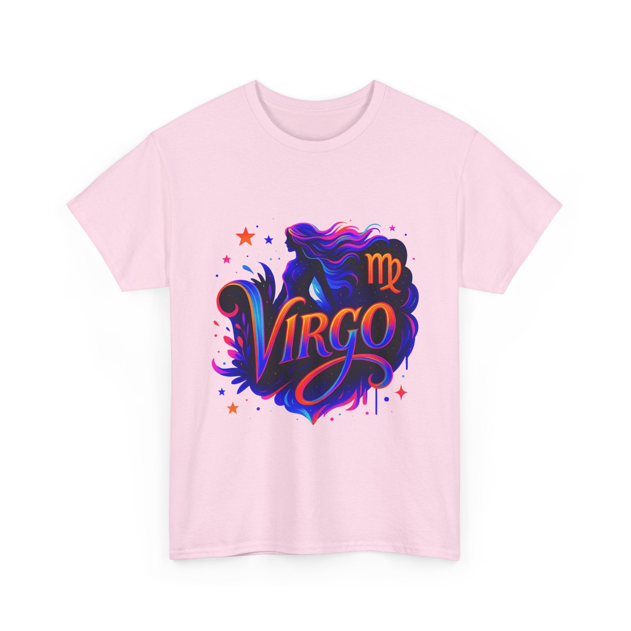 Neon Virgo Zodiac Tee