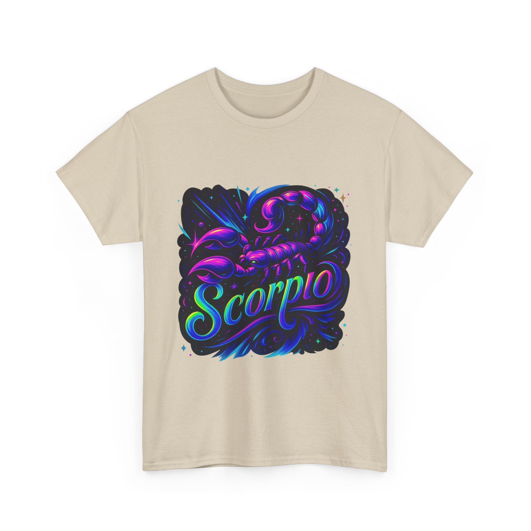 Neon Scorpio Zodiac Tee