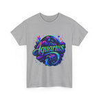 Neon Aquarius Zodiac Tee