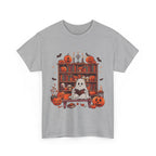 Ghost Book Reader, Reading Book lover Halloween T-Shirt