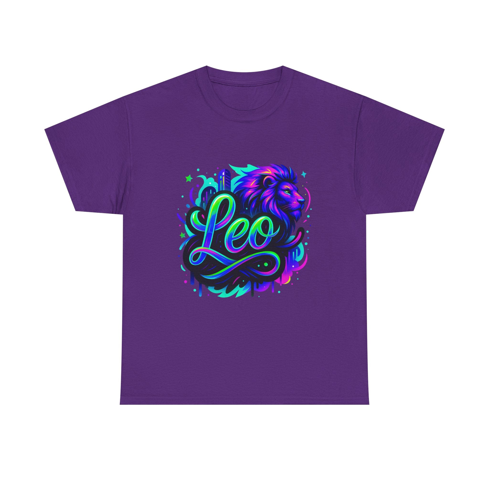 Neon Leo Zodiac Tee
