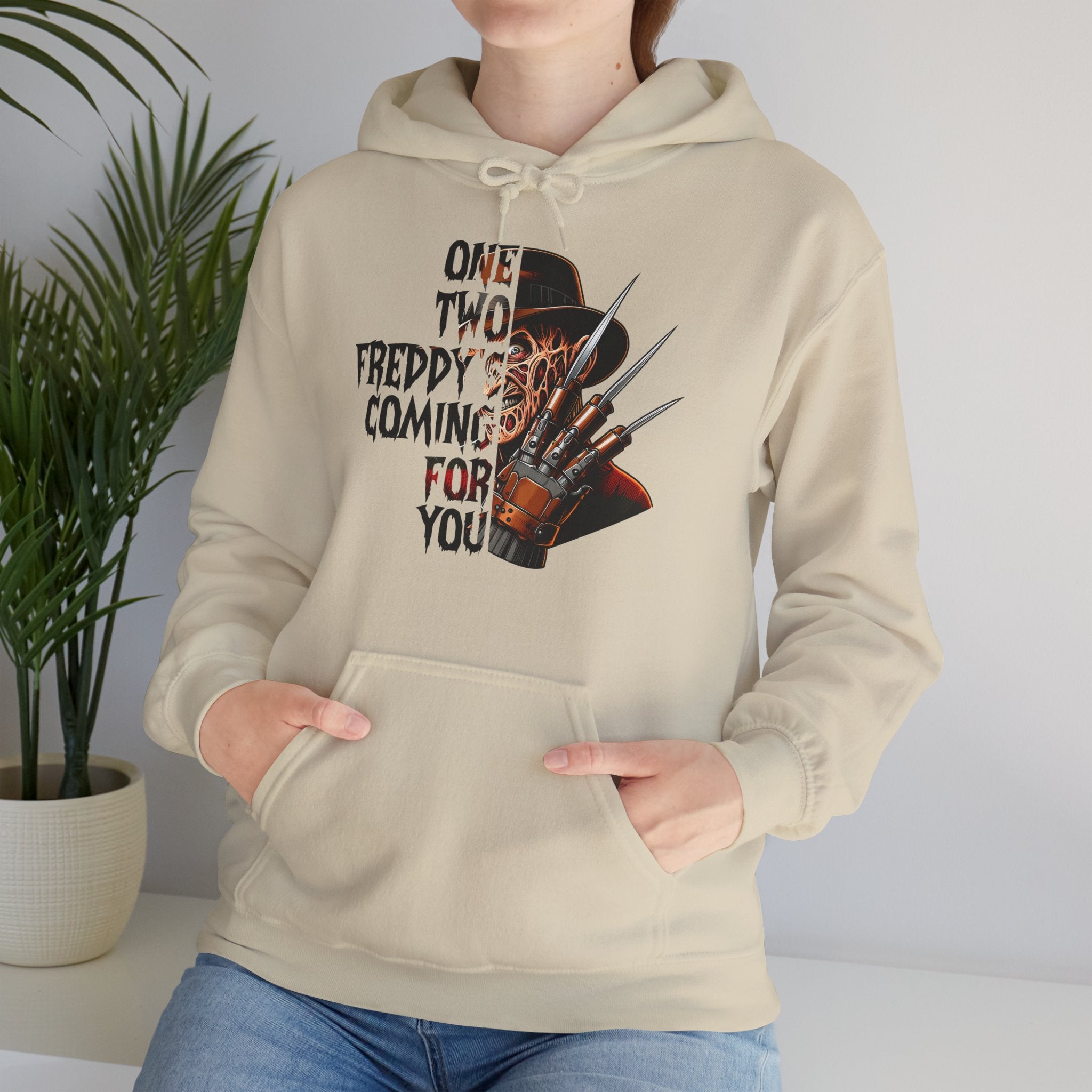 One, Two, Freddy's Coming For You Hoodie
