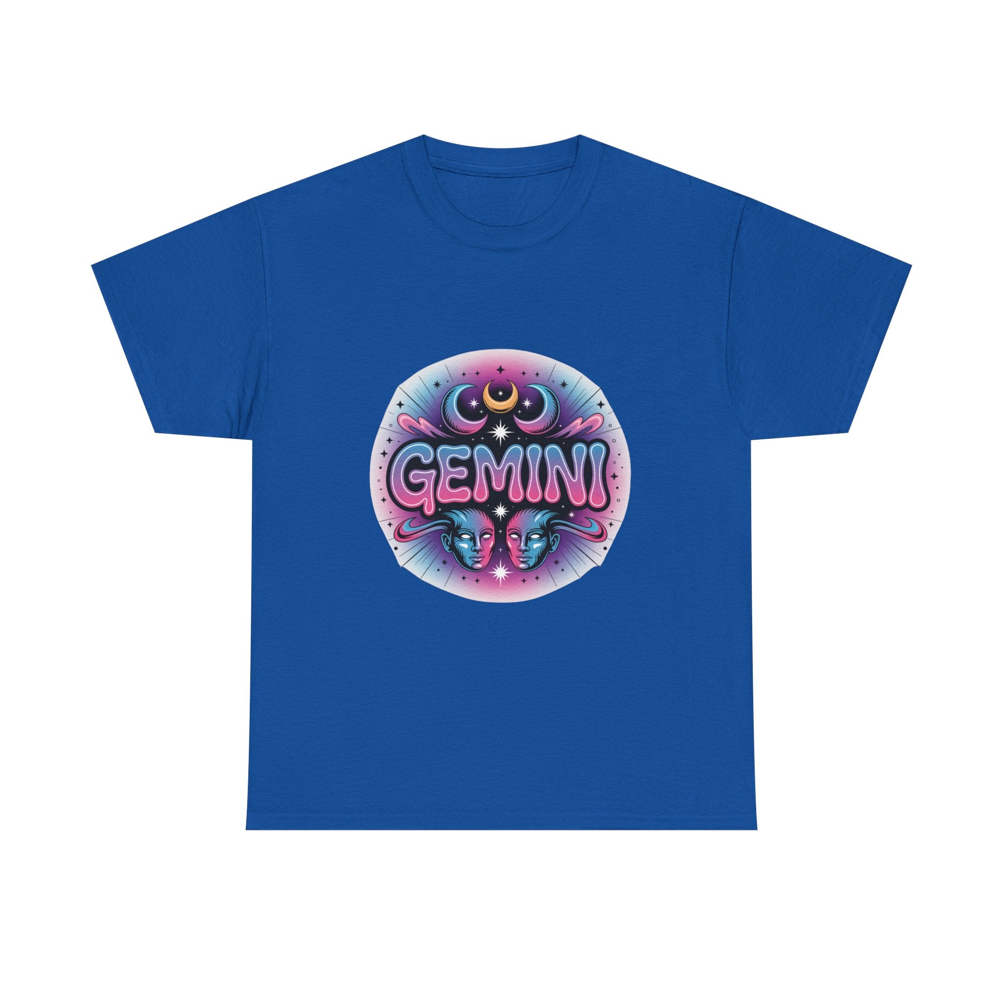 Neon Gemini Zodiac Tee