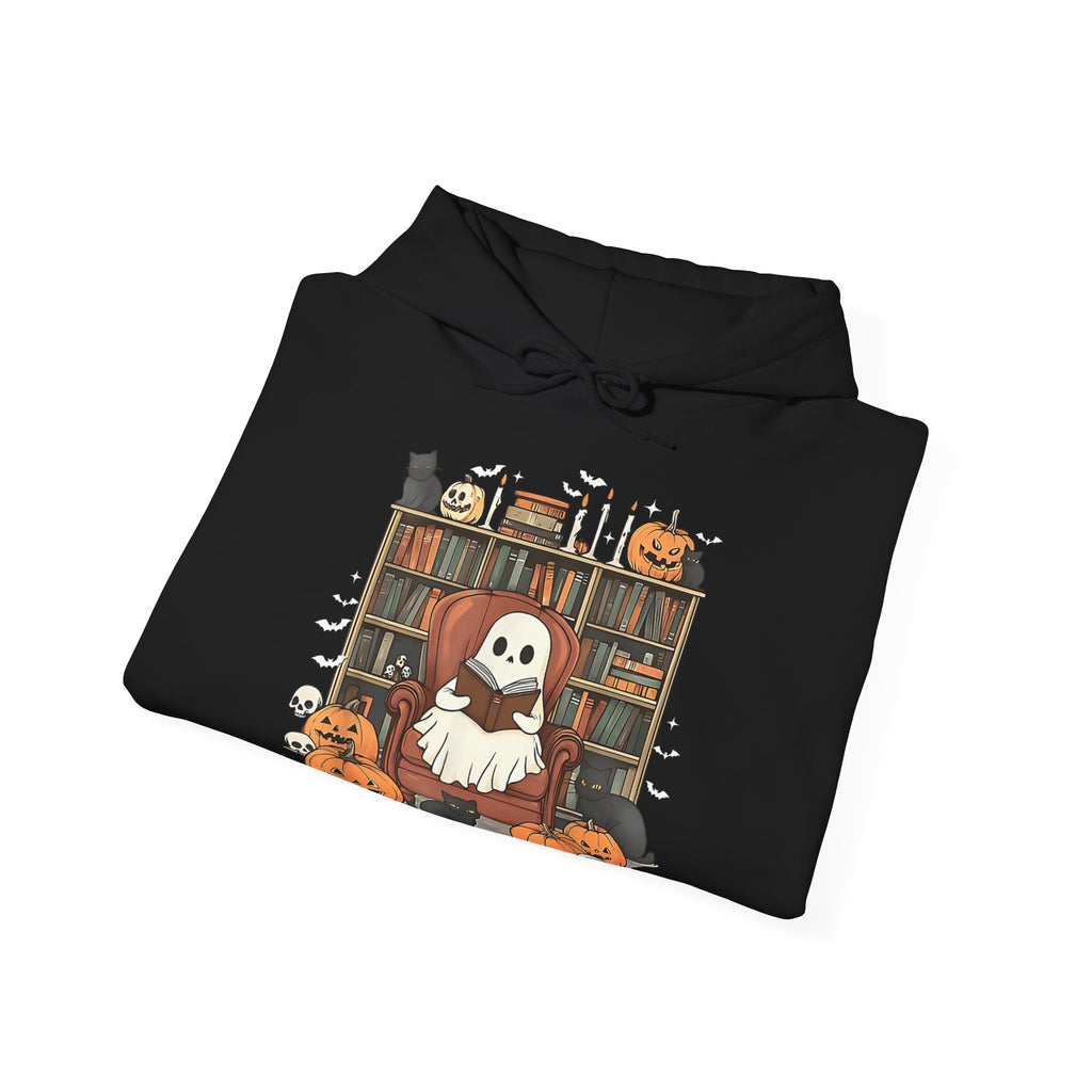 Ghost Library Halloween Hoodie