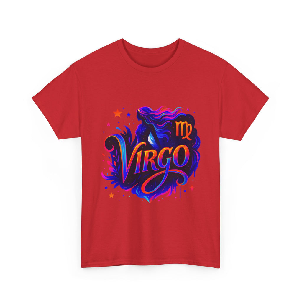 Neon Virgo Zodiac Tee