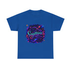 Neon Sagittarius Zodiac Tee