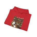 Ghost Reading Book Halloween Hoodie