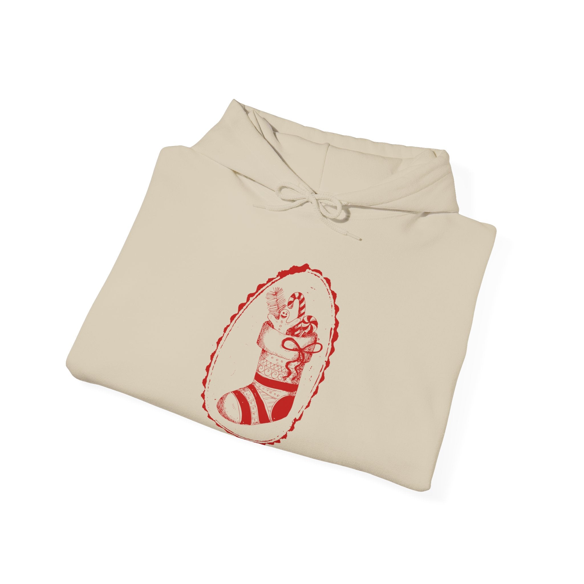 Red Christmas Stocking Hoodie