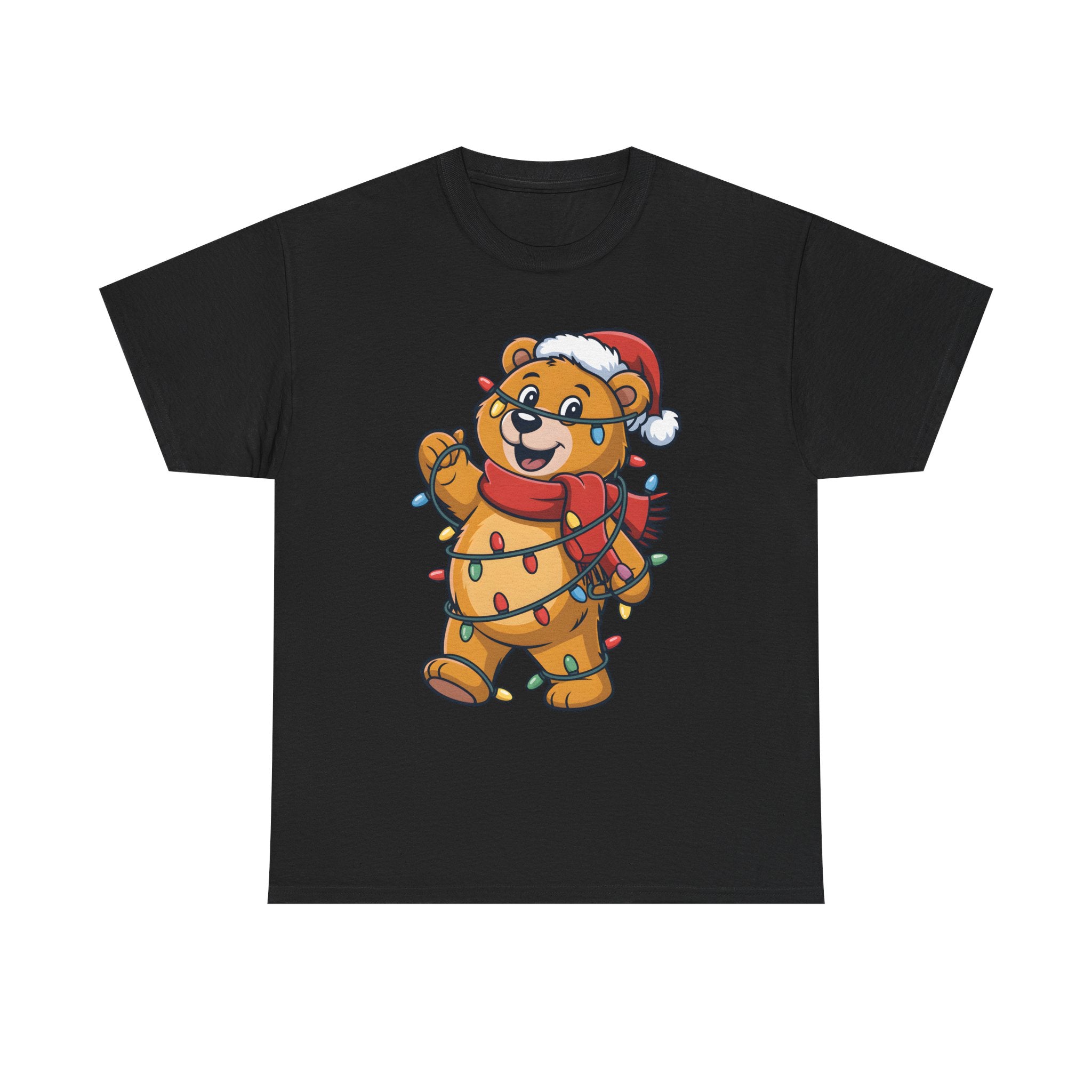 happy Christmas Teddy bear graphic Tee