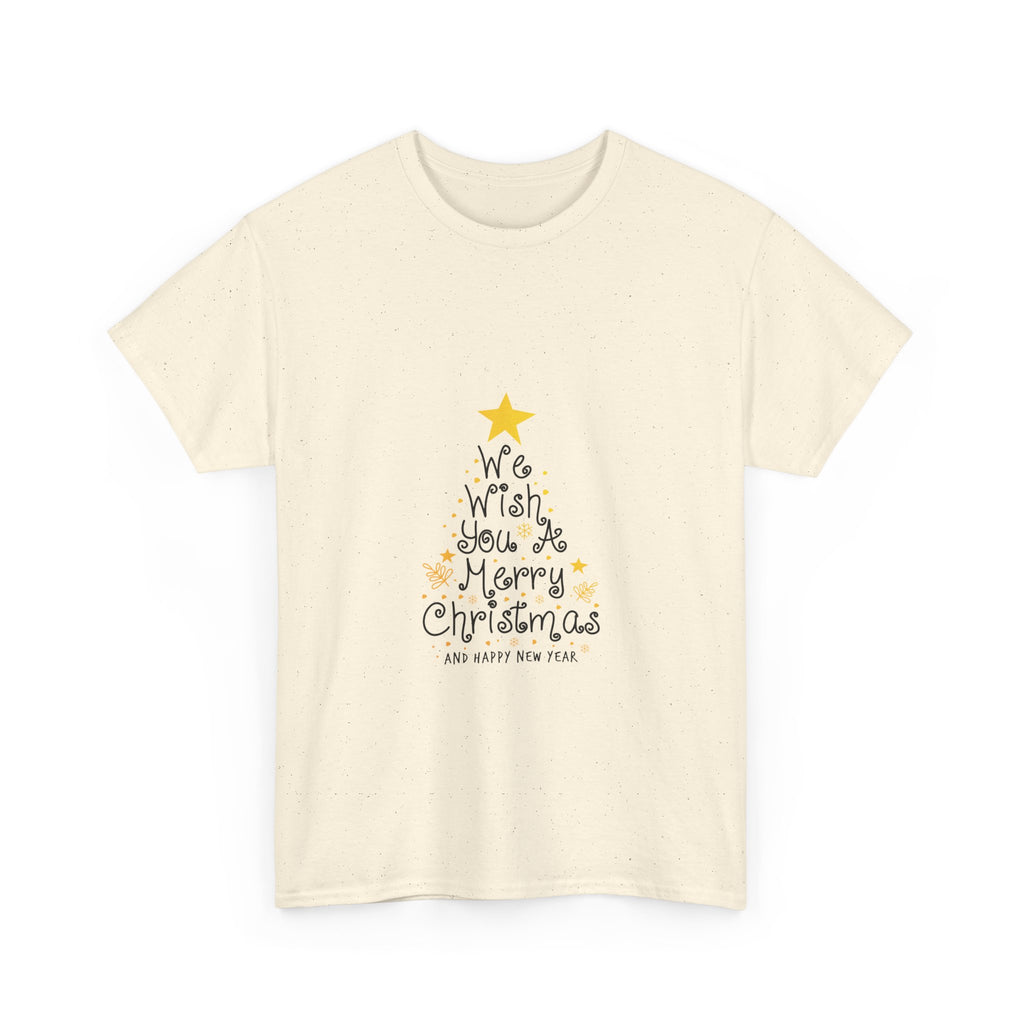We Wish You A Merry Christmas & Happy New Year Graphic Tee