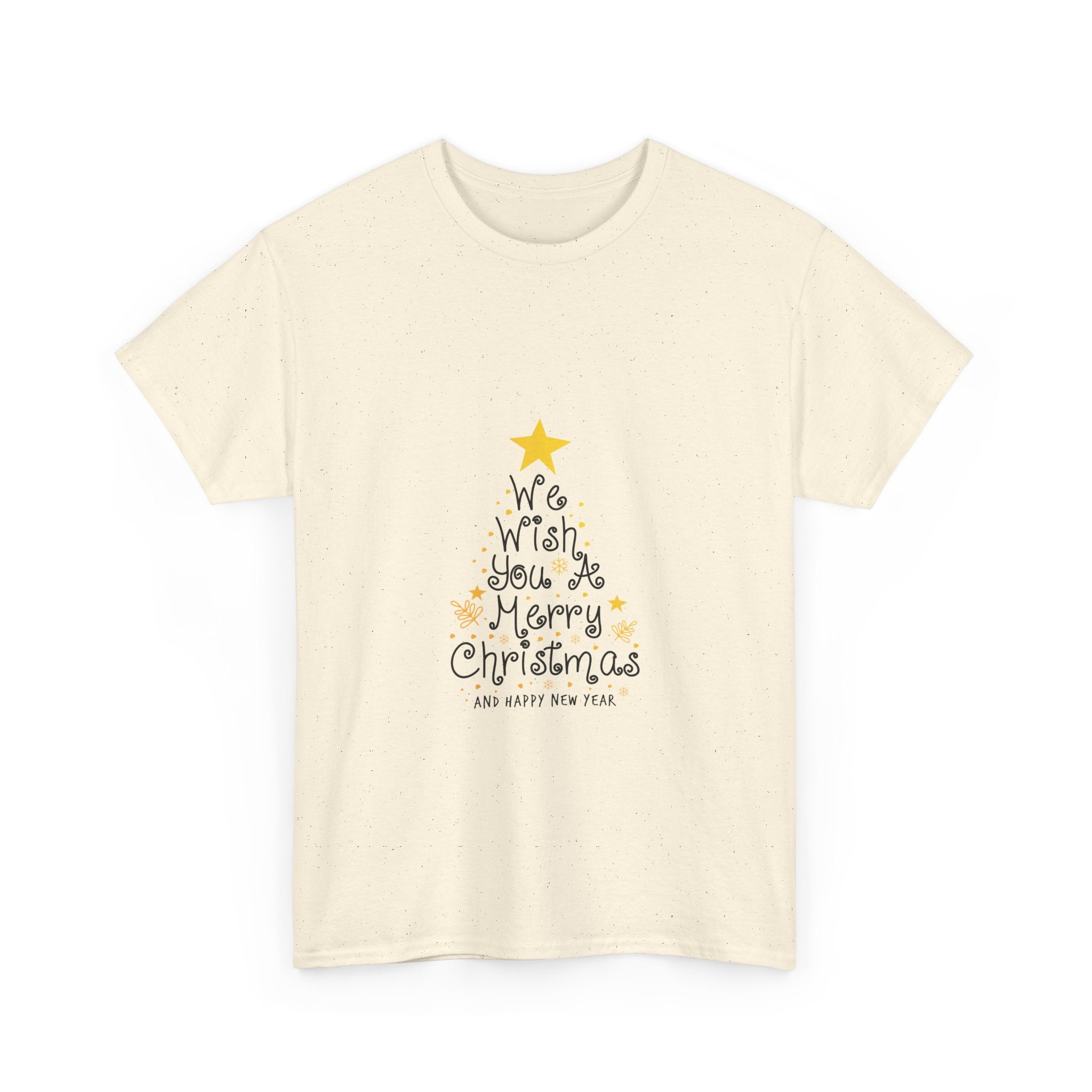 We Wish You A Merry Christmas & Happy New Year Graphic Tee