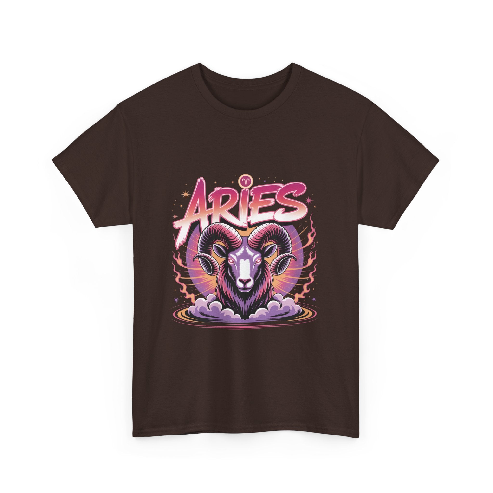 Neon Aries Zodiac Tee