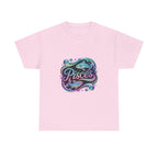 Neon Pisces Zodiac Tee