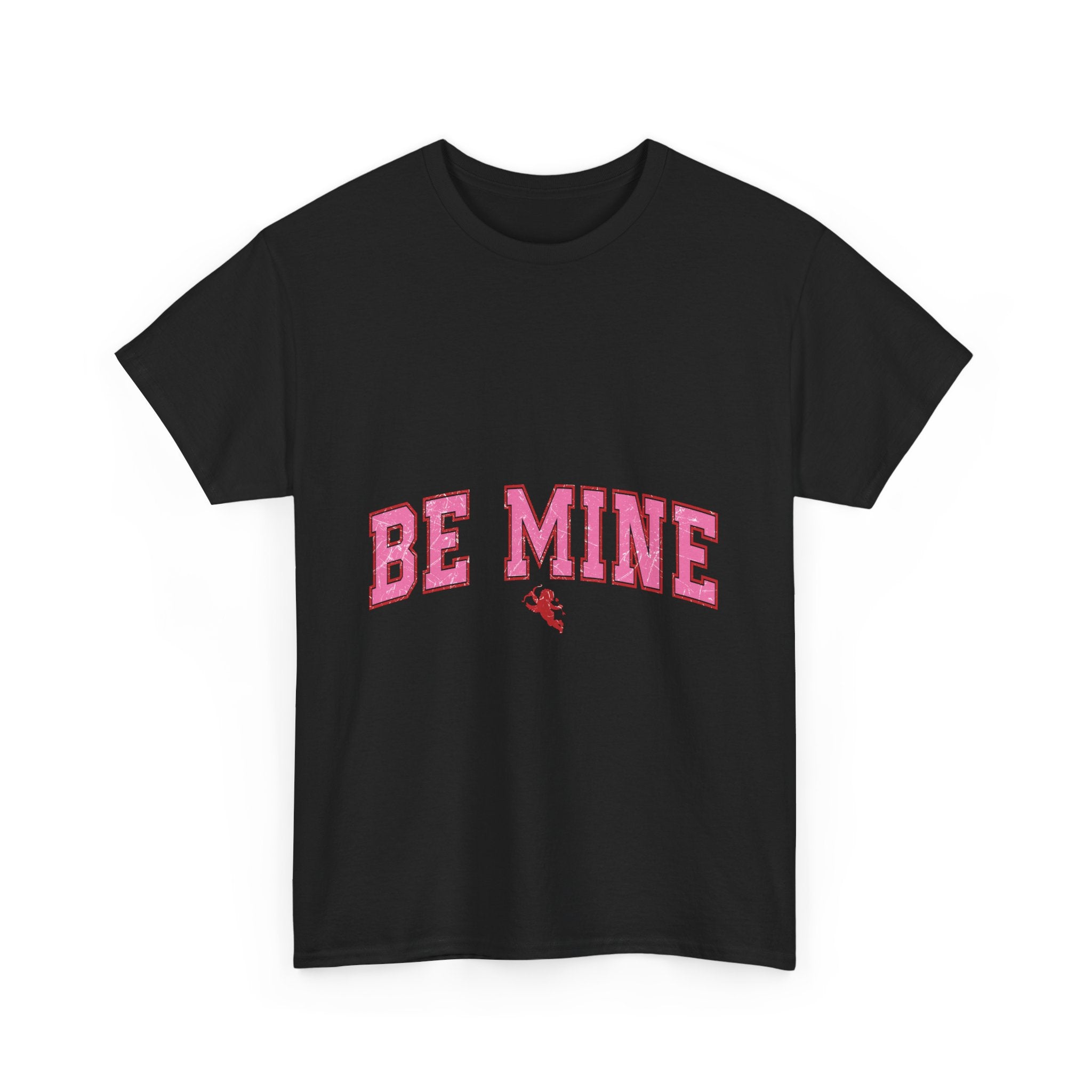 Be Mine Graphic Tee, Valentine's Day Shirt, Love T-shirt, Romantic Gift, Couples Apparel, Heart Design Top