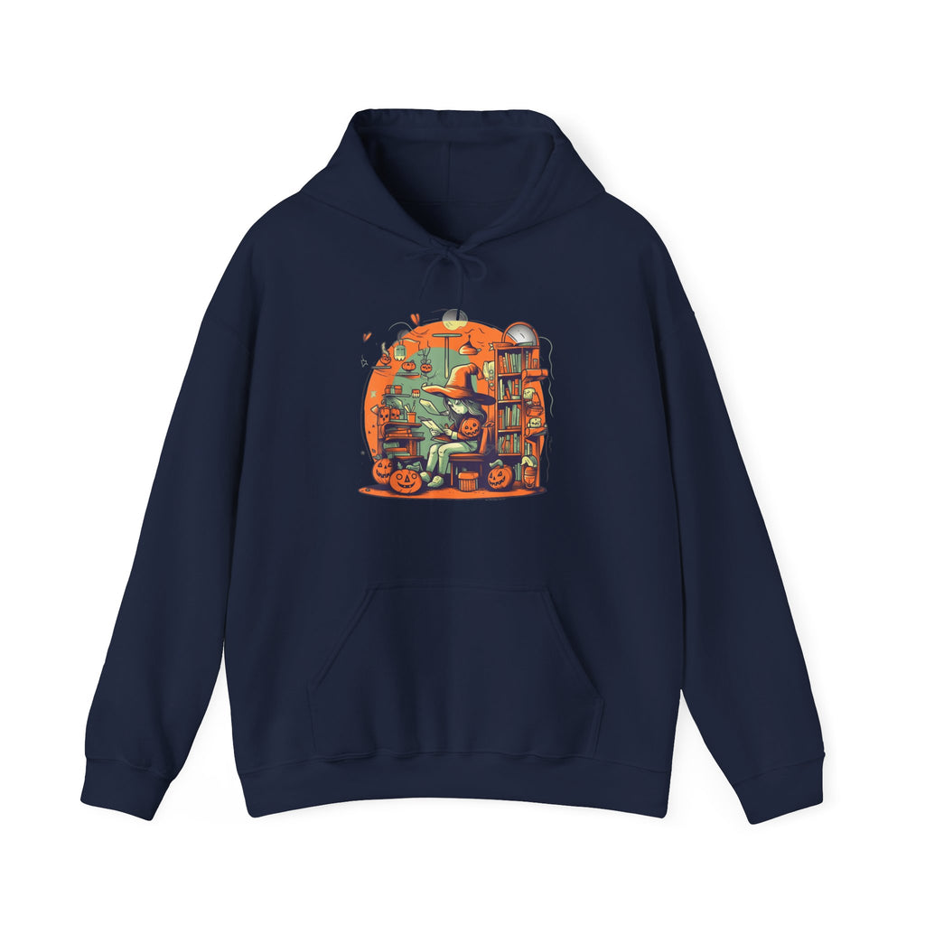 Bookworm Reading Book Halloween Costume Librarian Teacher Hoodie