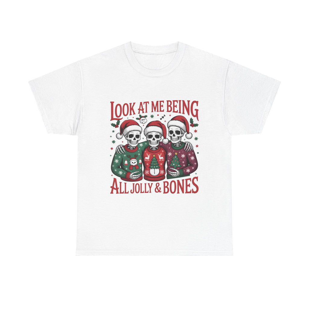 look at me being all jolly & bones graphic Tee