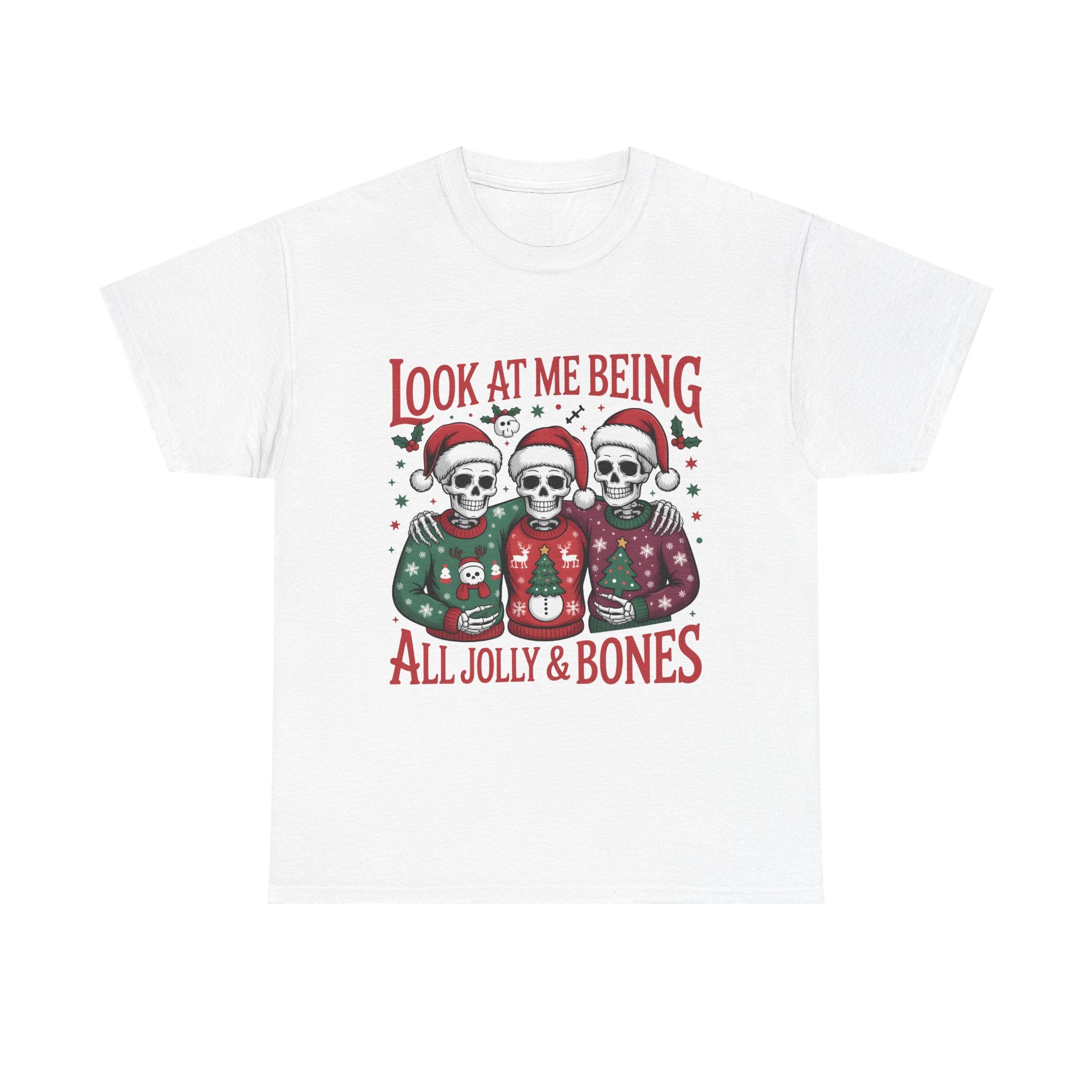 look at me being all jolly & bones graphic Tee