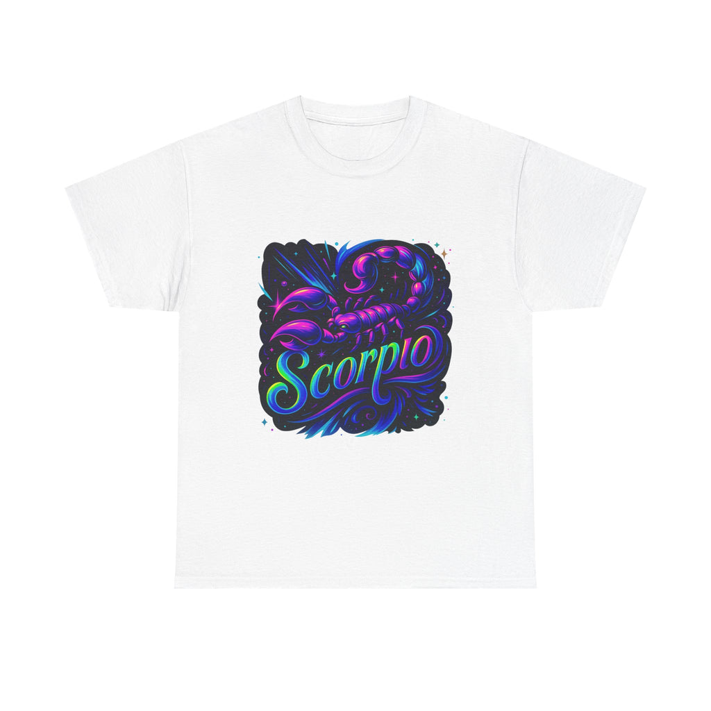 Neon Scorpio Zodiac Tee