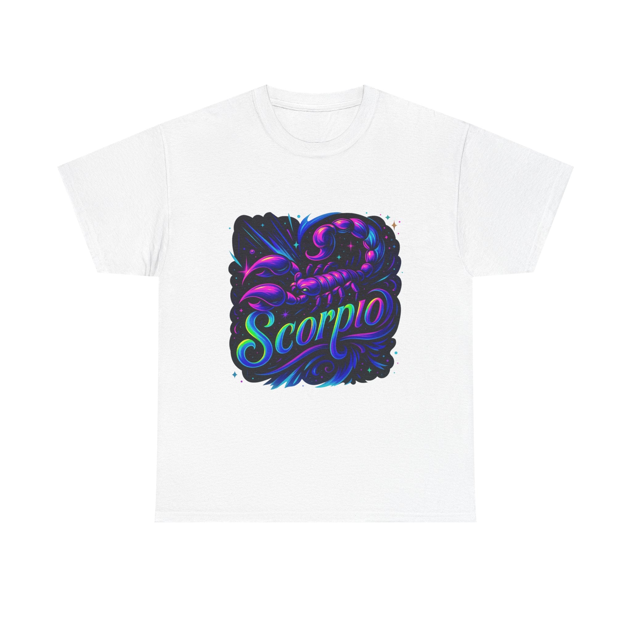 Neon Scorpio Zodiac Tee