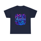 Neon Aquarius Zodiac Tee