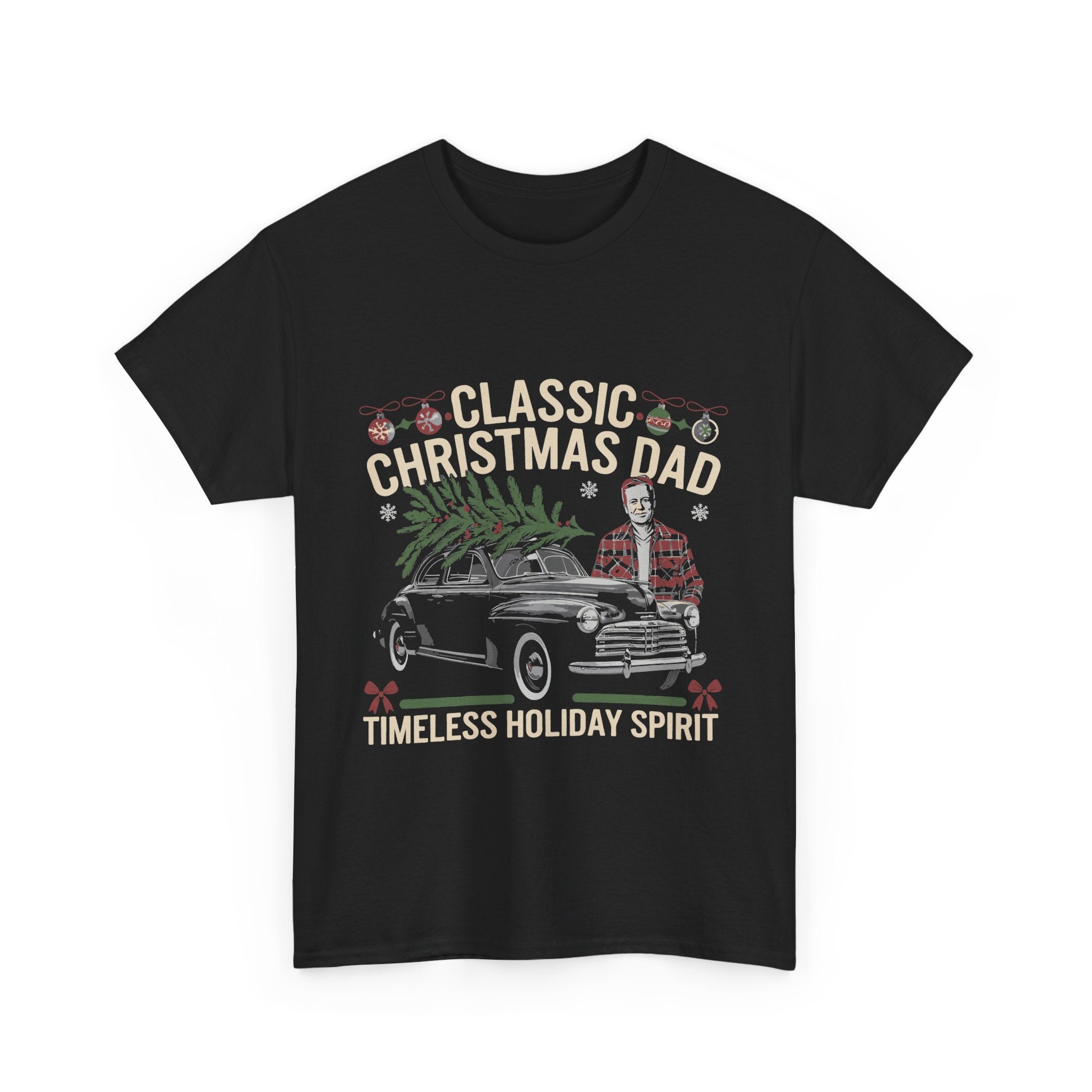 Classic Christmas Dad Graphic Tee