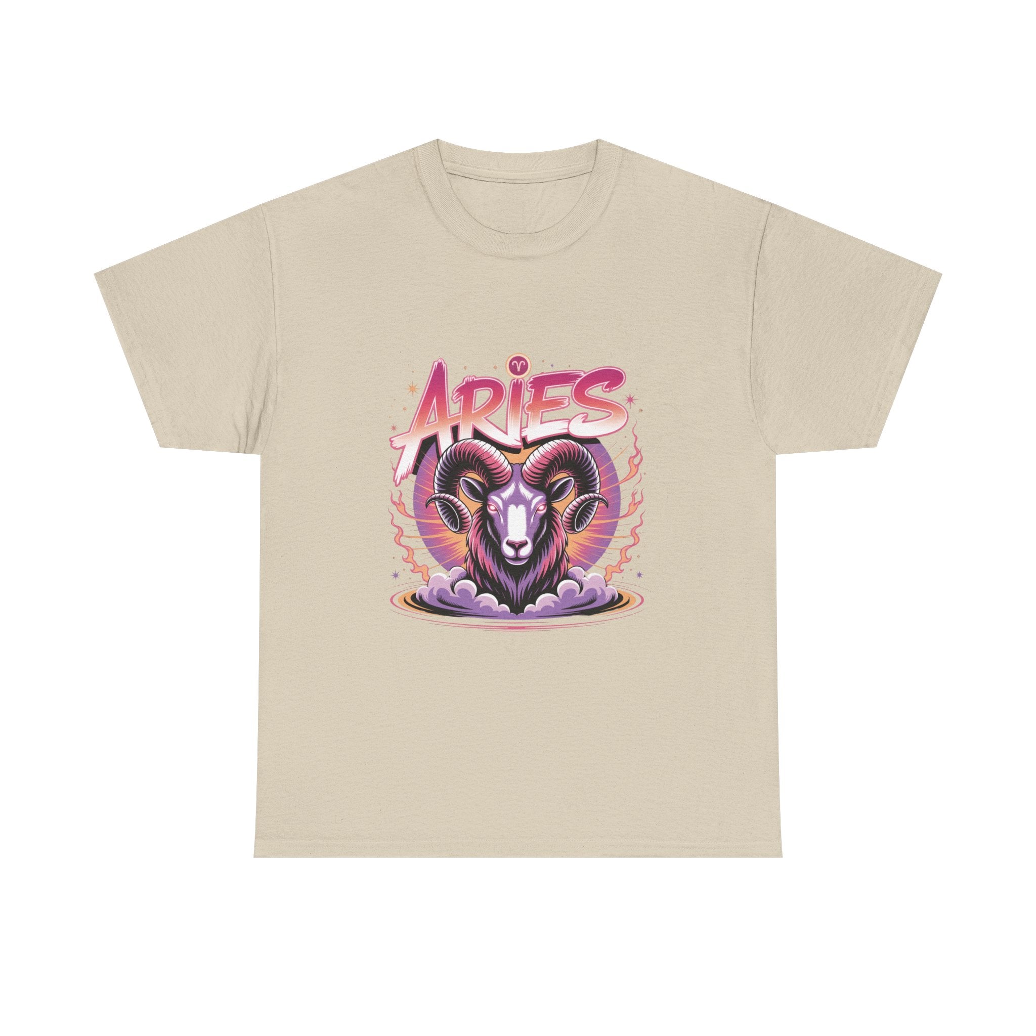 Neon Aries Zodiac Tee