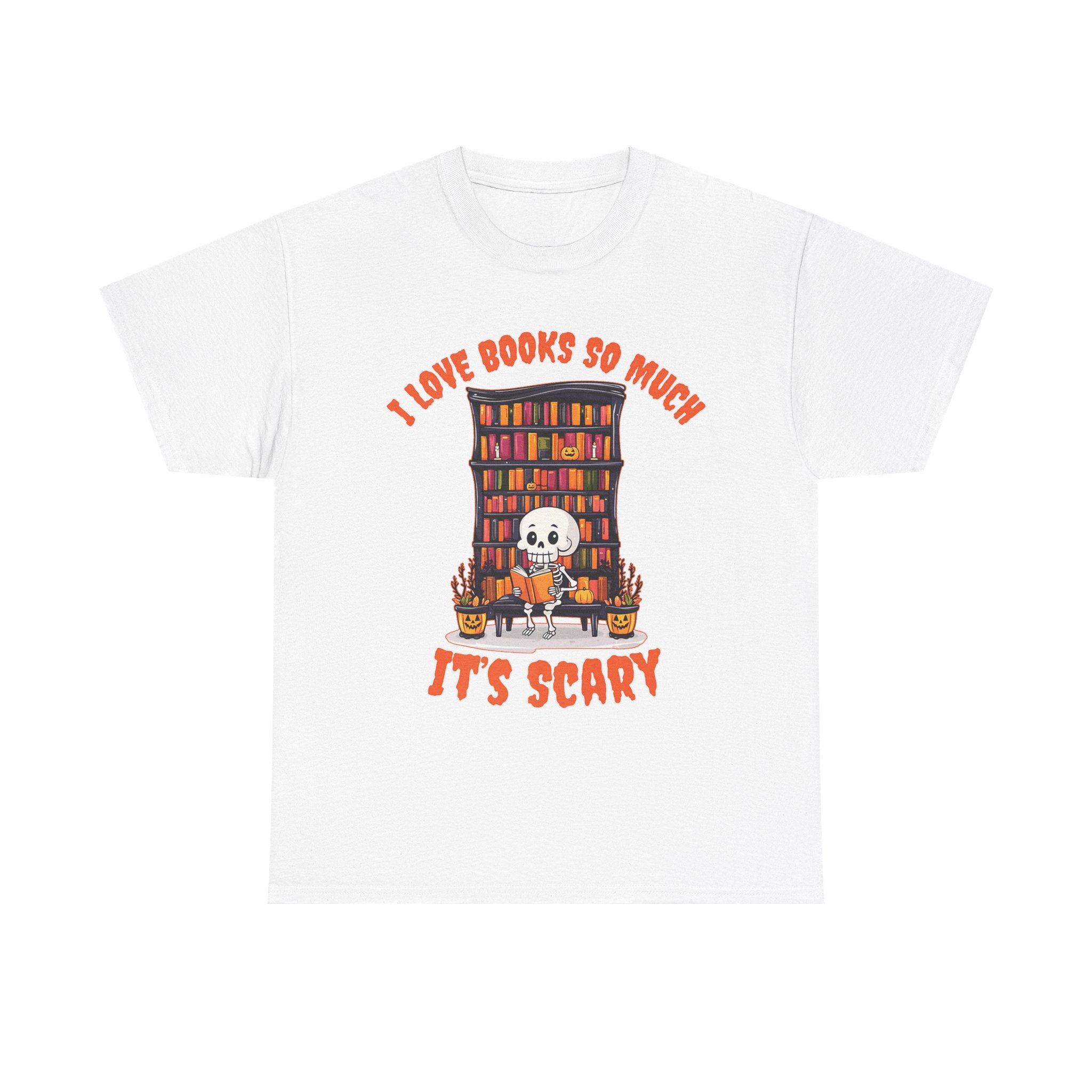 Funny Halloween Skeleton Book Lover Reading Adults Kids Book Premium T-Shirt