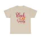 Black Cat Society Halloween Tee