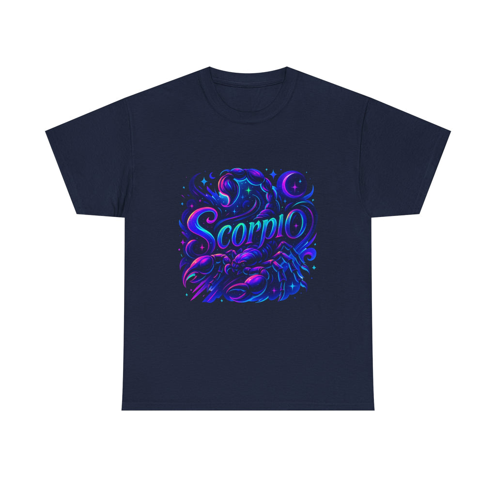 Neon Scorpio Zodiac Tee