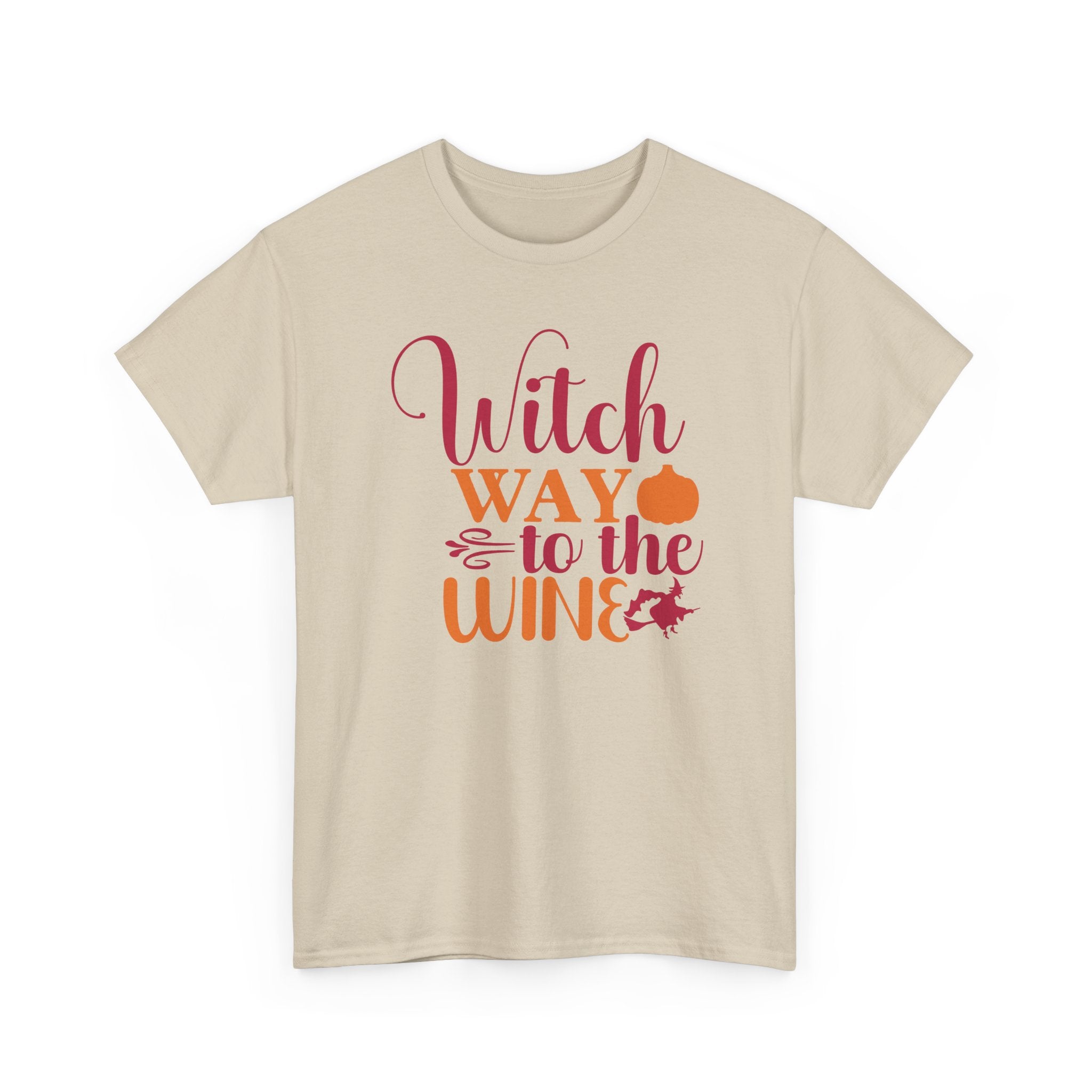Witch Way To The Wine Halloween Tee