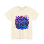Neon Aquarius Zodiac Tee