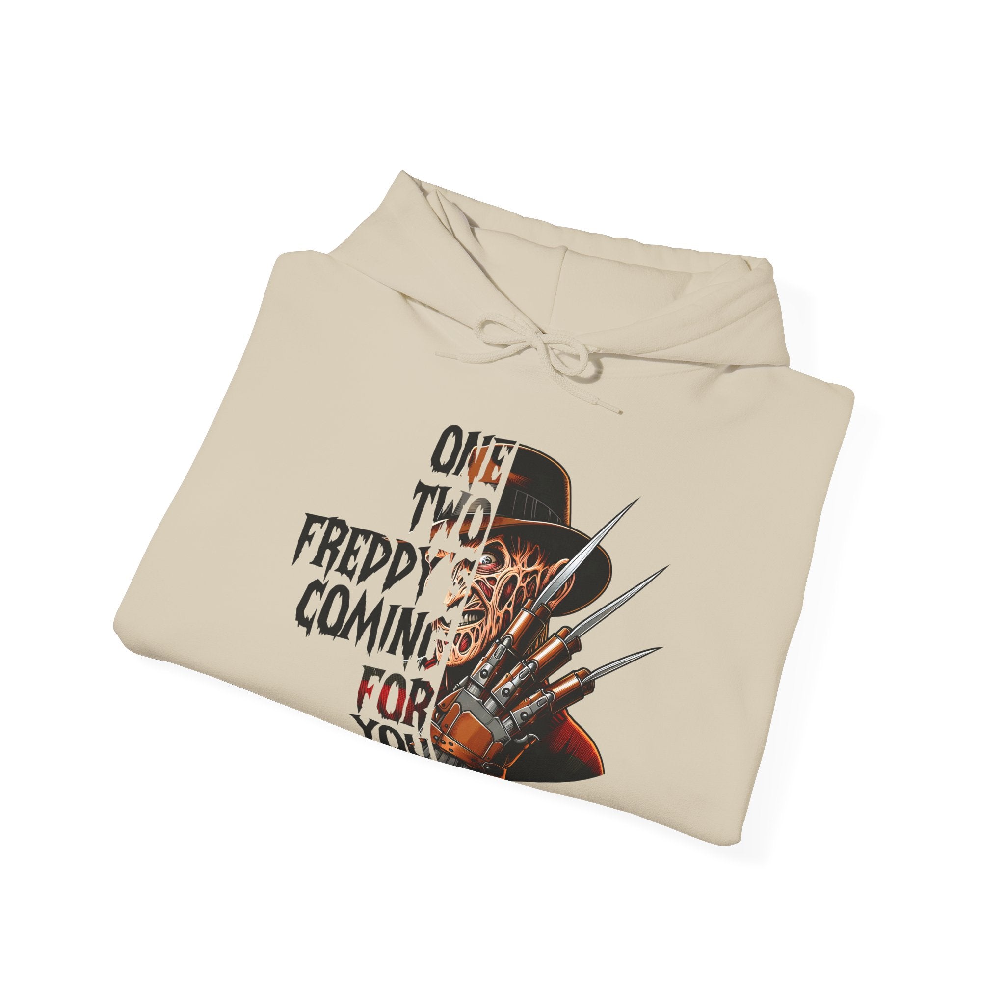 One, Two, Freddy's Coming For You Hoodie