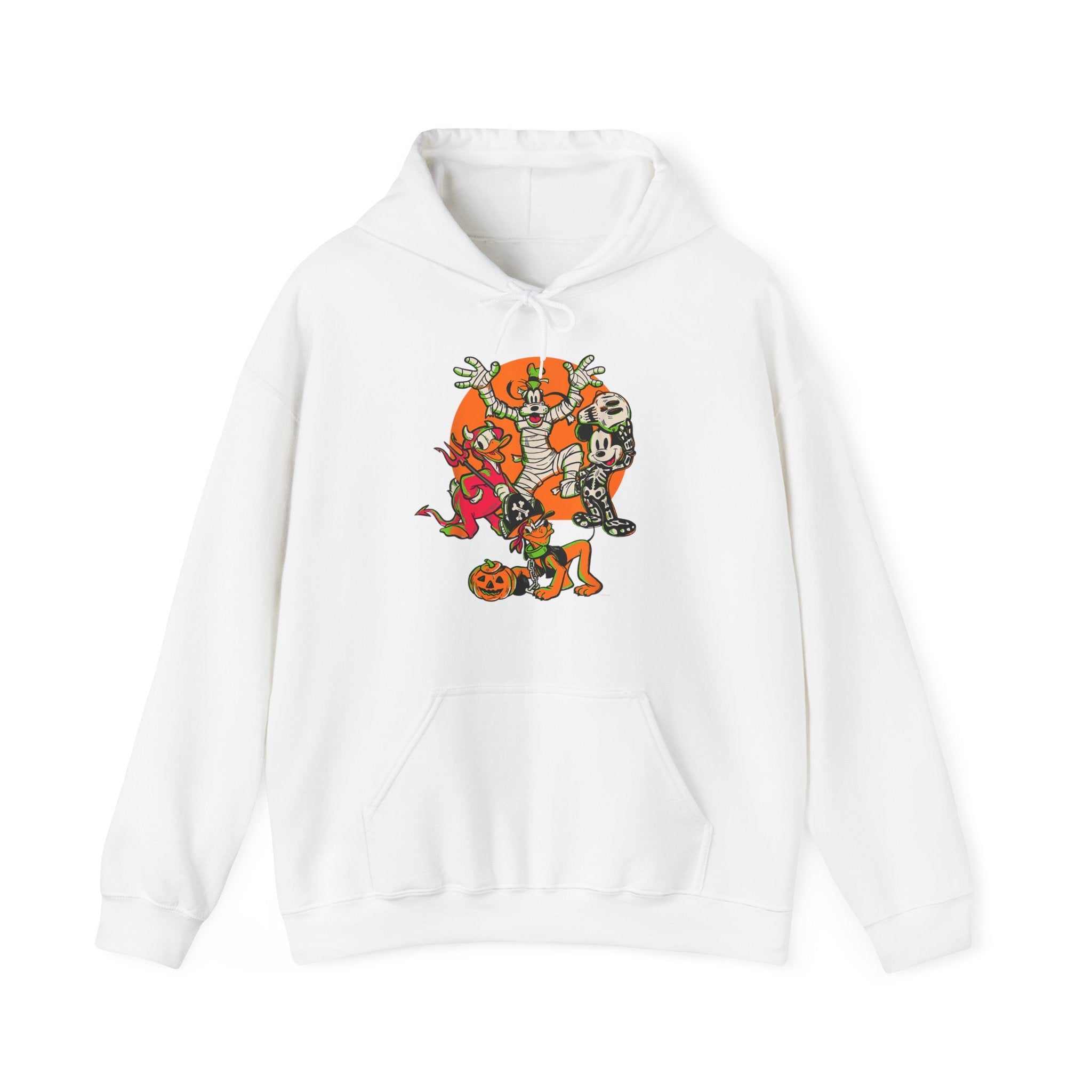 Mickey And Friends Halloween Party Hoodie