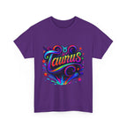 Neon Taurus Zodiac Tee