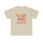 Wife, Mom, Witch graphic T-Shirt