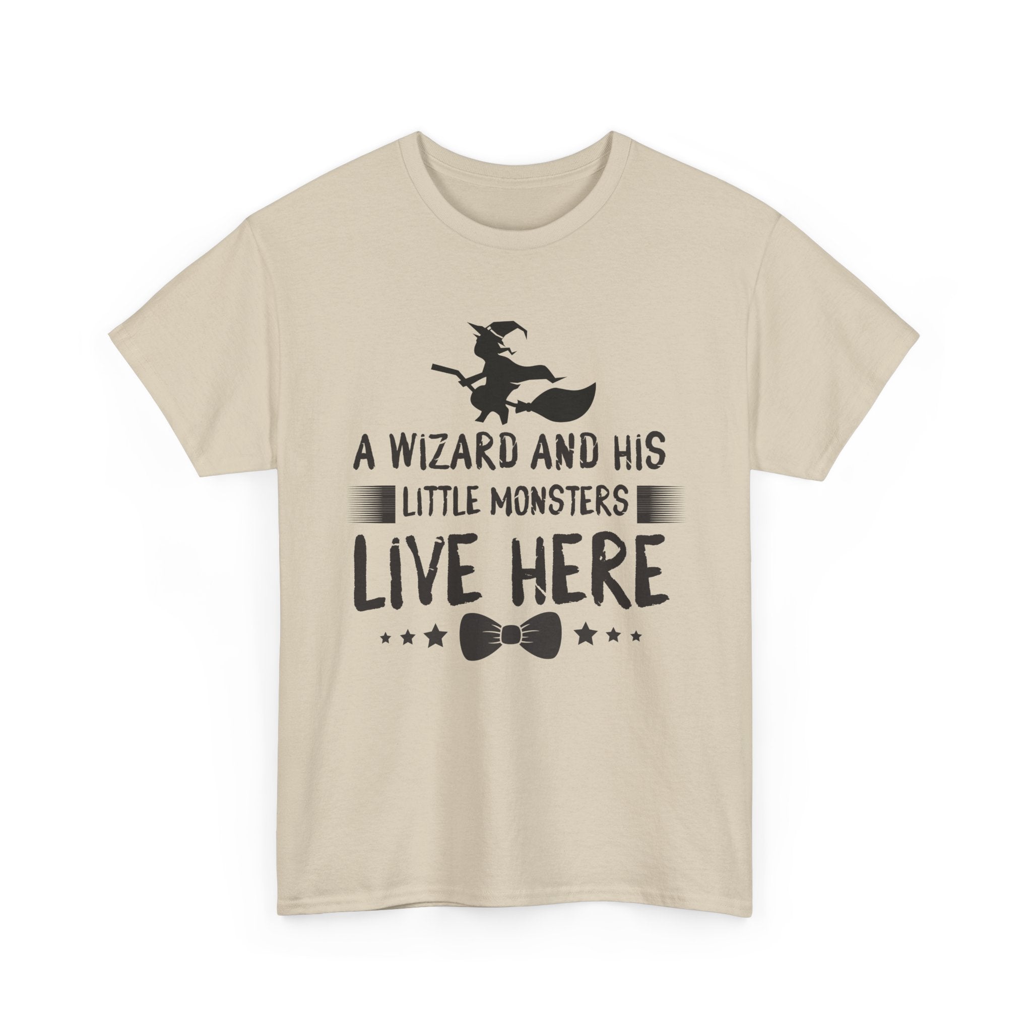 A Wizard and His Little Monsters Live Here T-Shirt